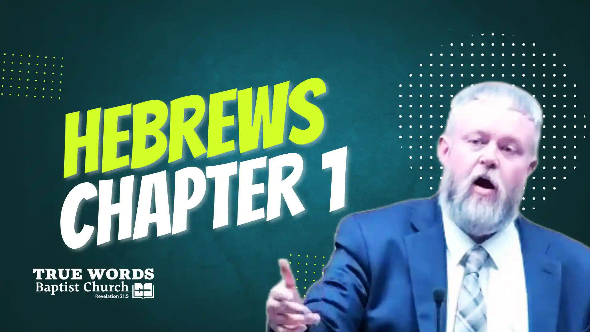 Sermon Hebrews Chapter 1