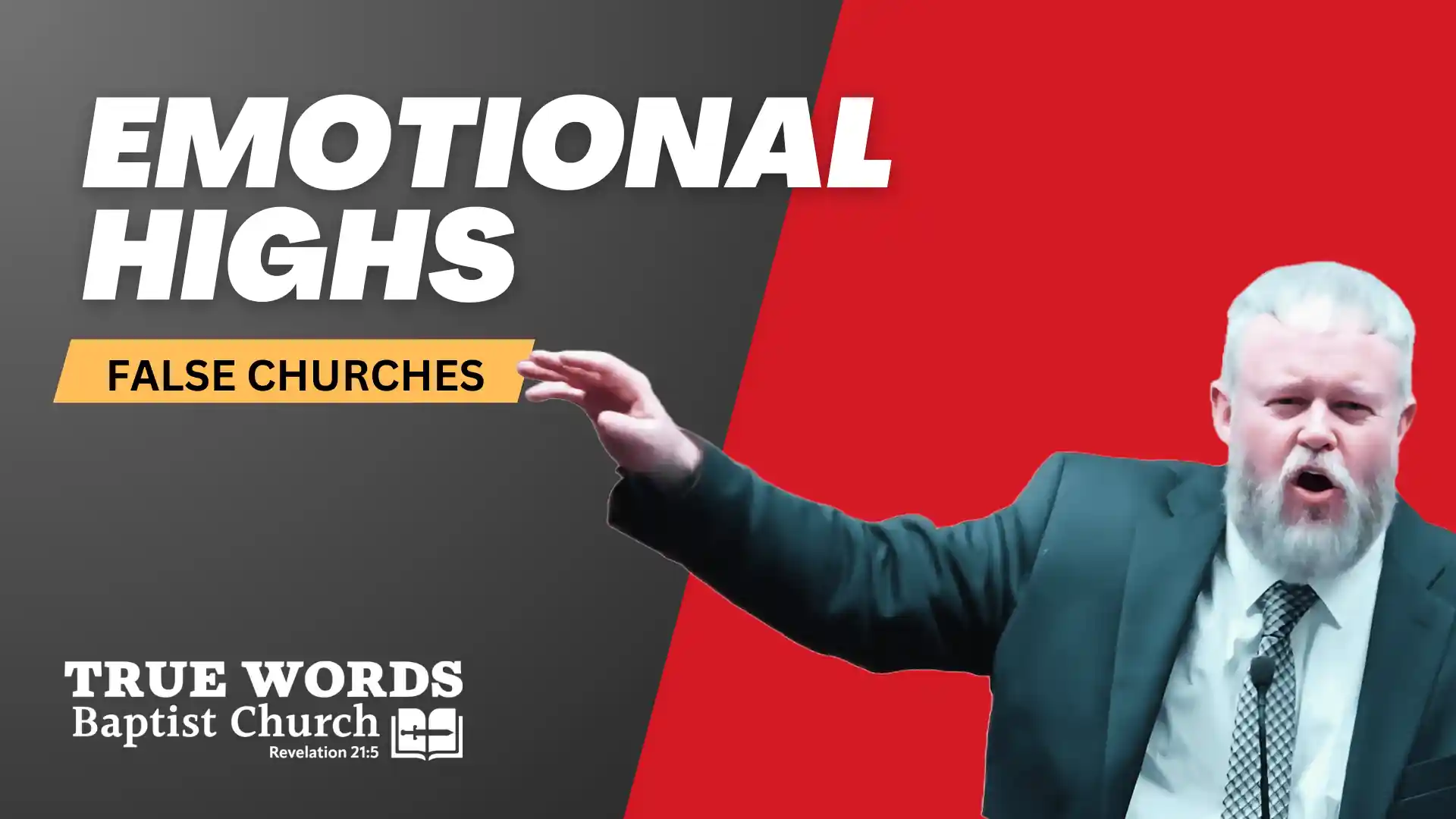 The Dangers of Emotional Highs in False Churches