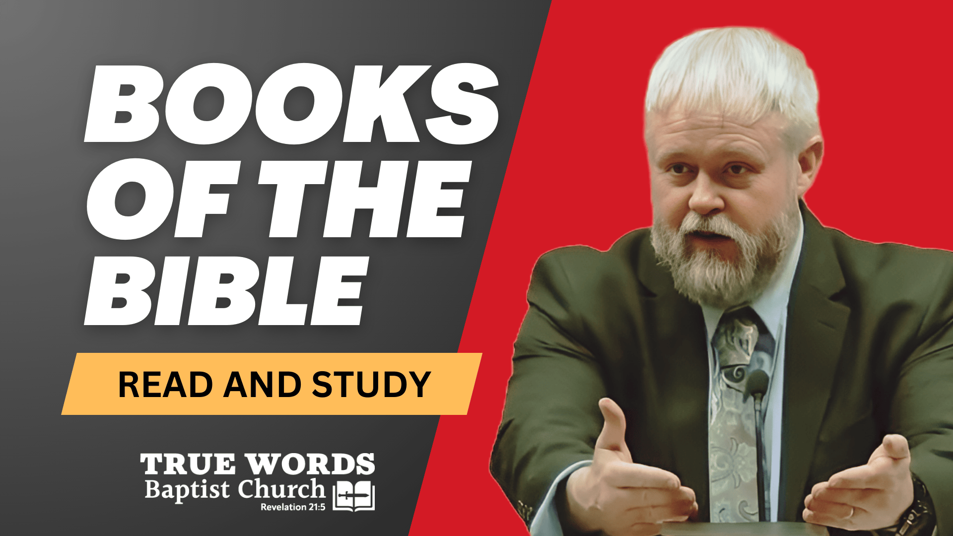 Read and Study the Bible: The Books of the Bible