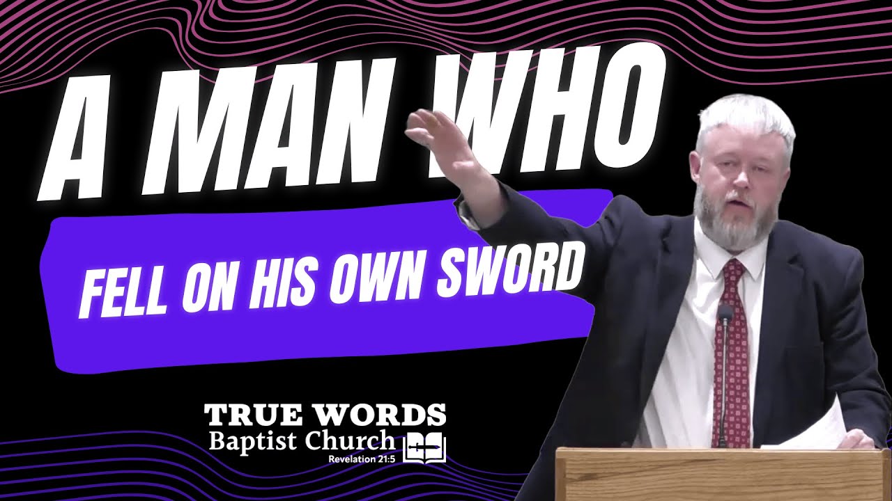 A Man Who Fell On His Own Sword