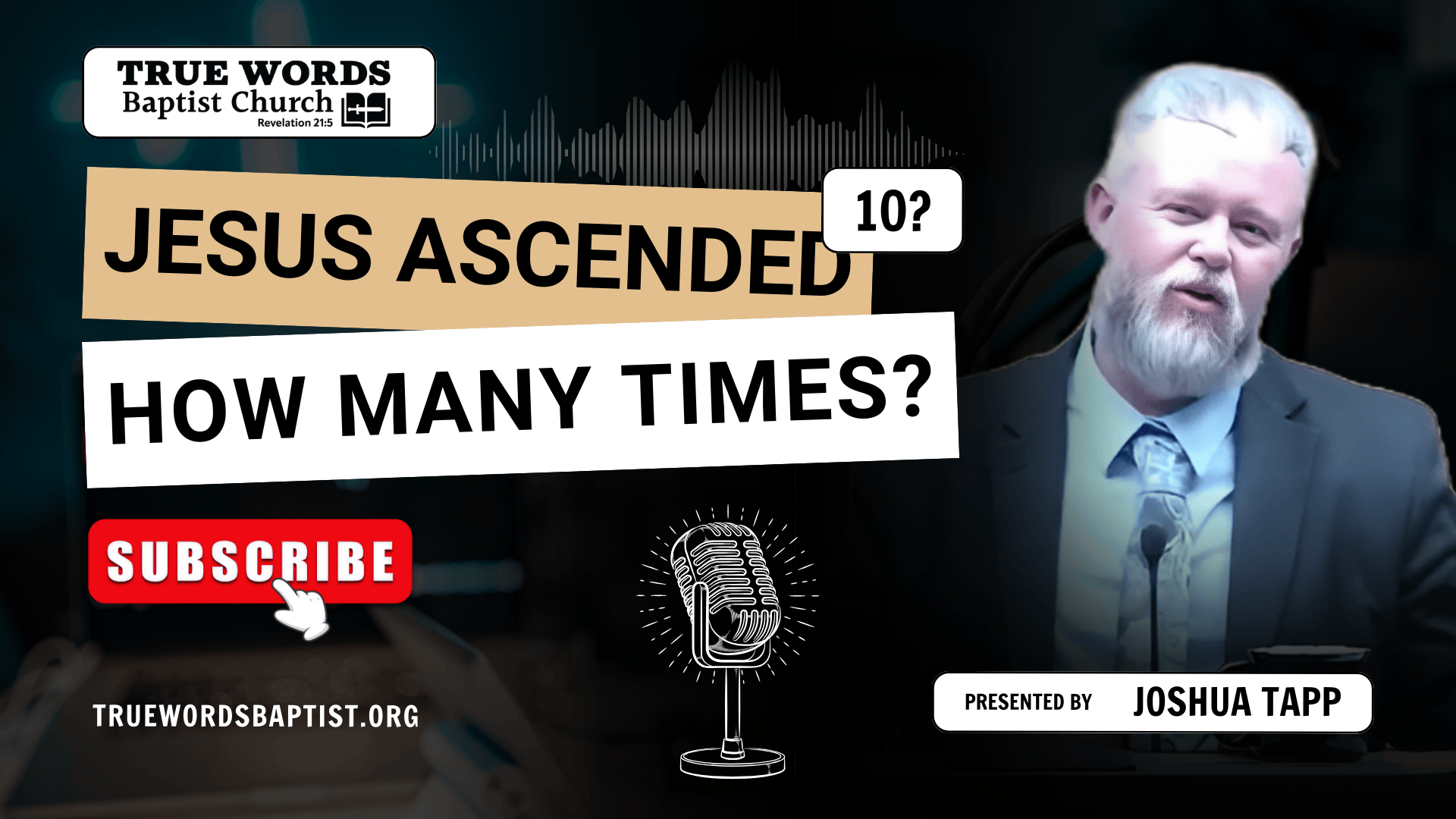 Jesus Ascended Into Heaven Once