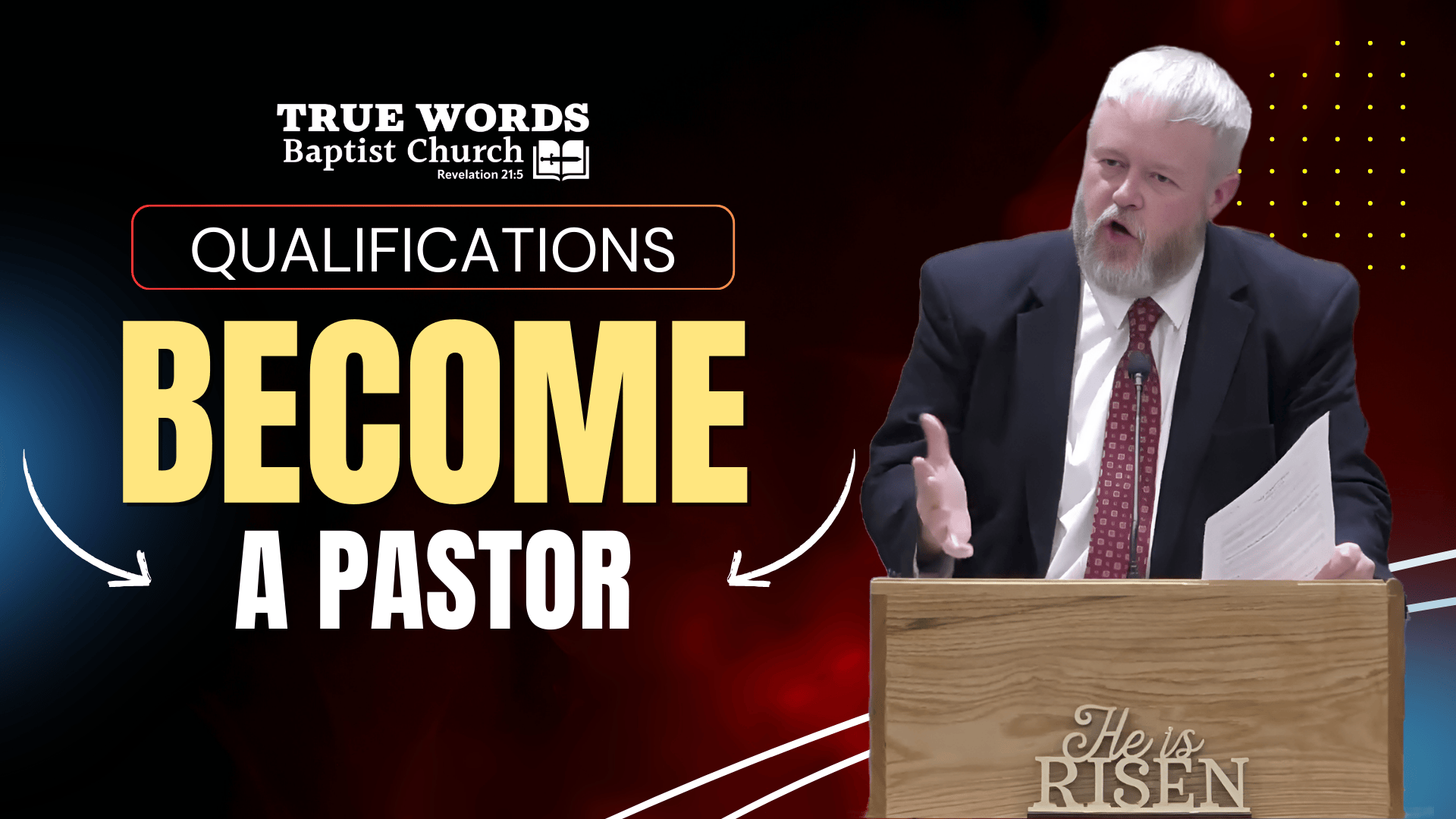 A Biblical Church – Part 1: The Office of a Pastor, Bishop, or Elder