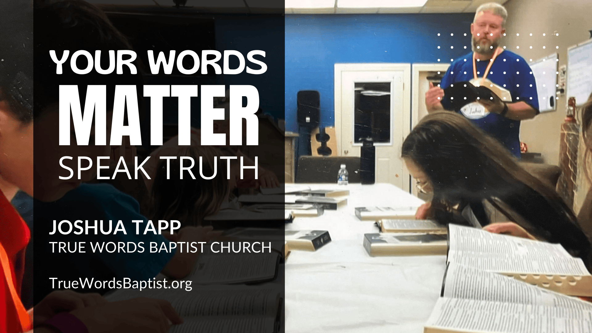 Let Your Word Be Enough