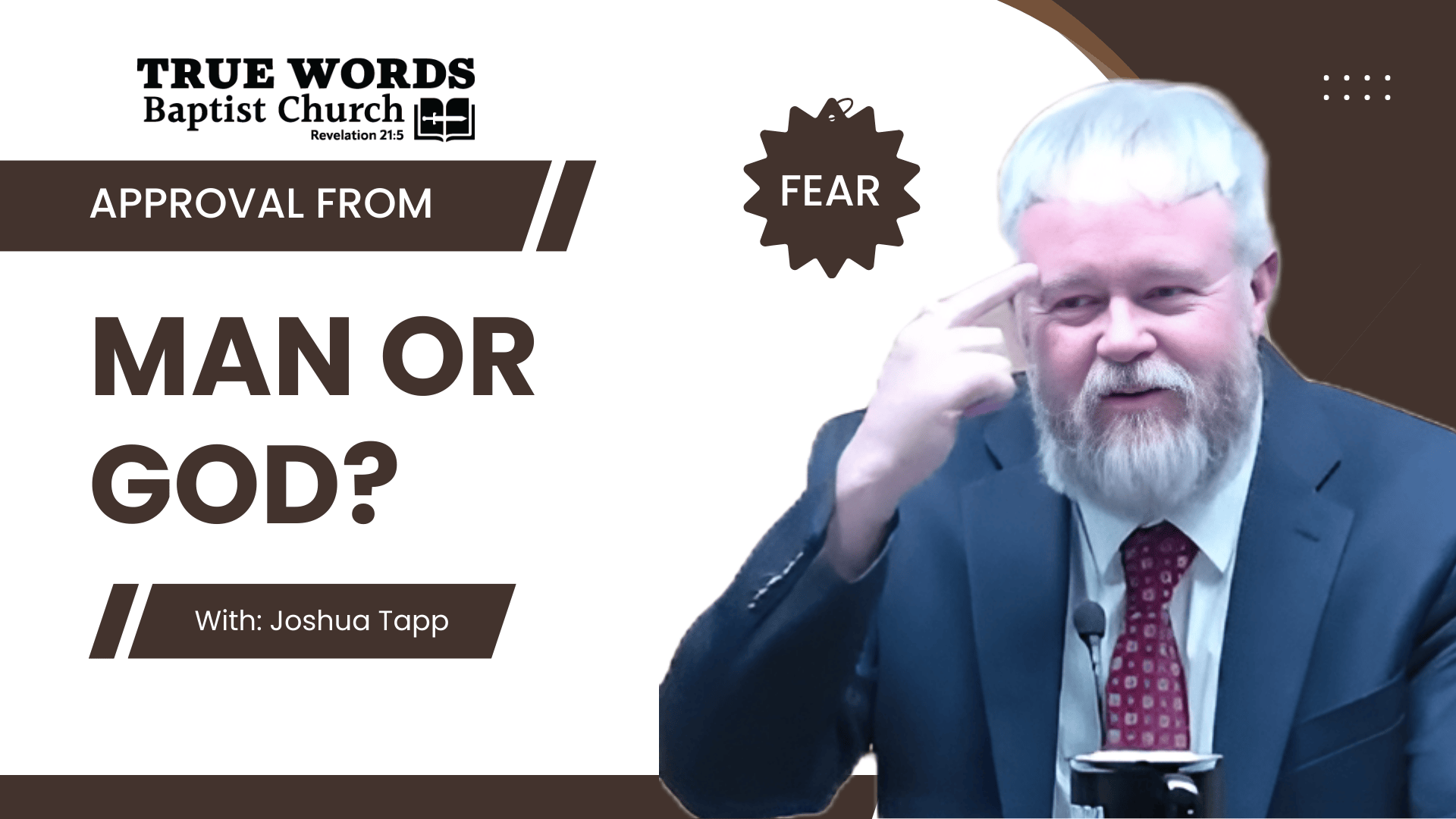 What Will They Think of Me? The Fear of Man vs. the Fear of God