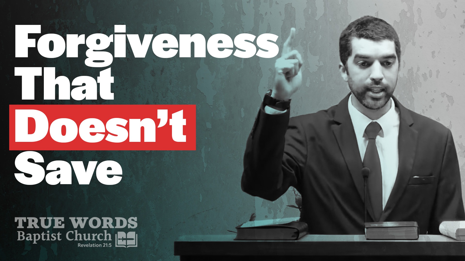 Forgiveness That Doesn’t Save