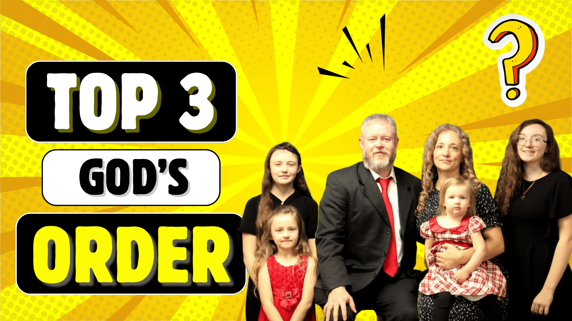 God’s Divine Order for the Christian Home