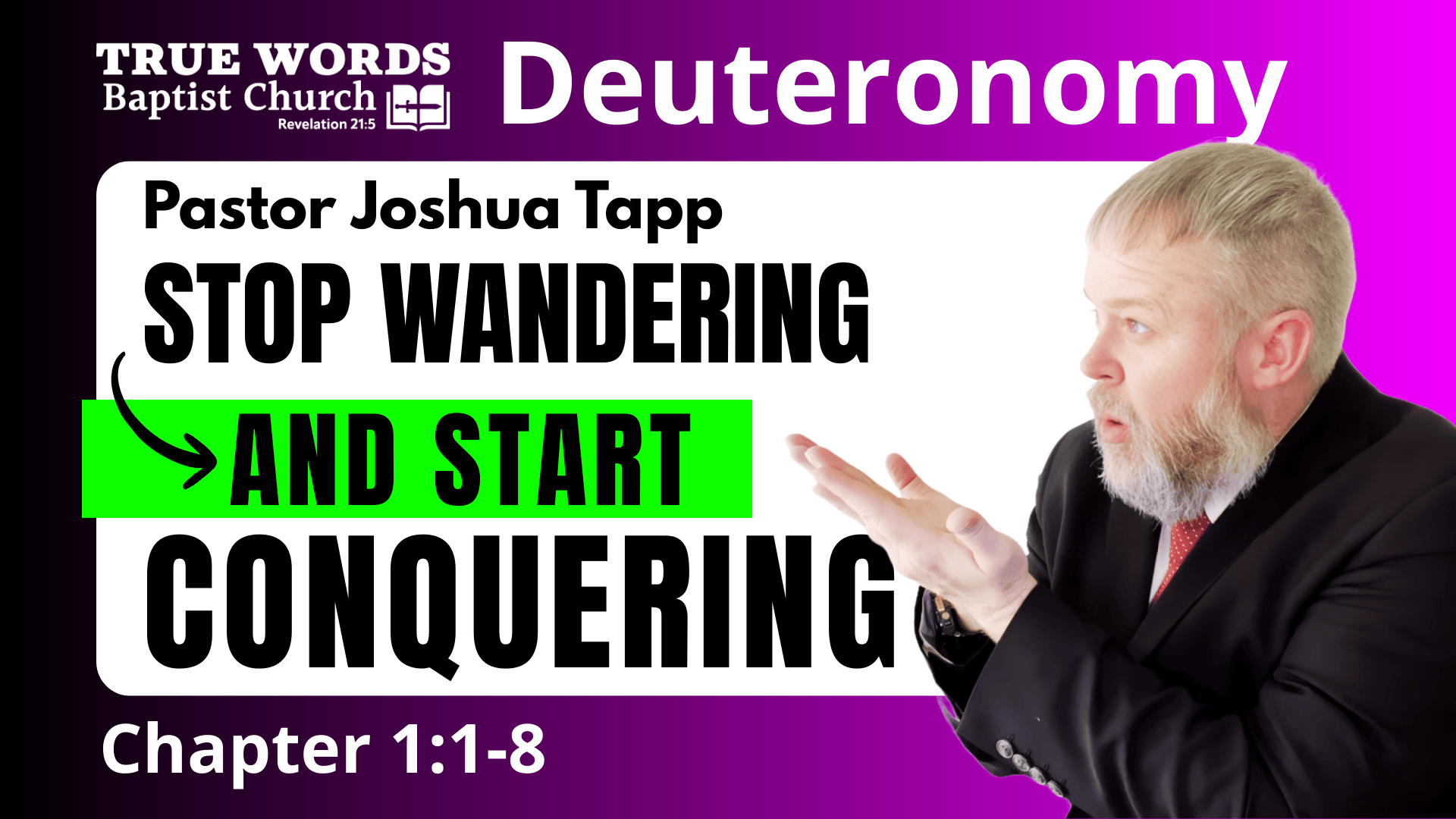 Go Possess the Land: Deuteronomy 1’s Opening Charge