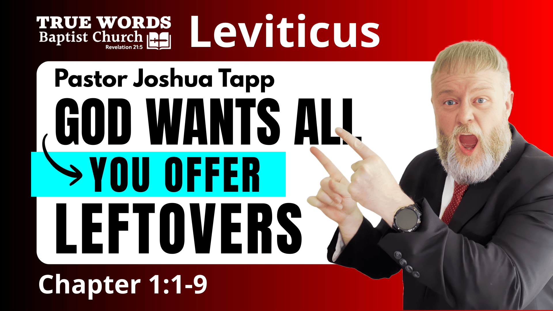 Burnt Offerings Begin: Leviticus 1’s Call to Total Devotion