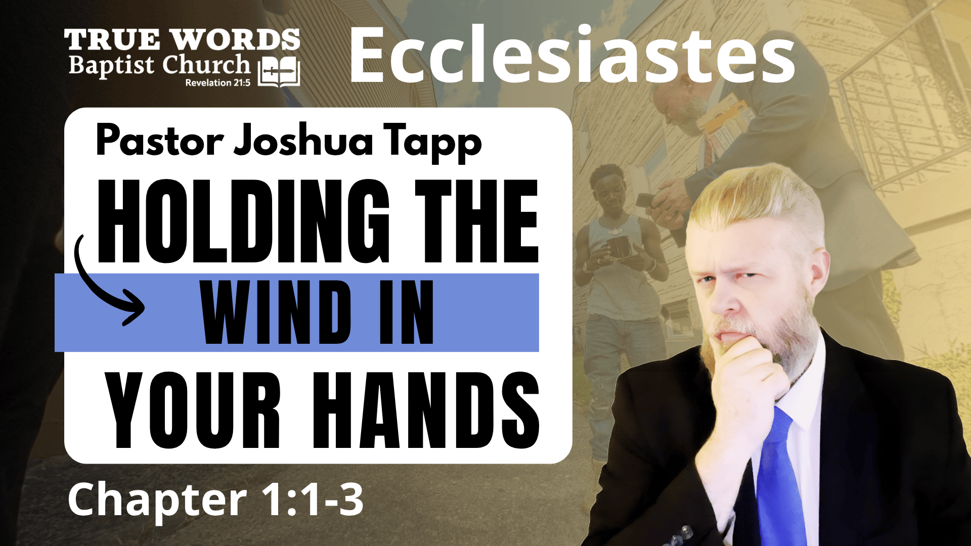 Vanity of Vanities, All is Vanity: Ecclesiastes 1’s Opening Cry