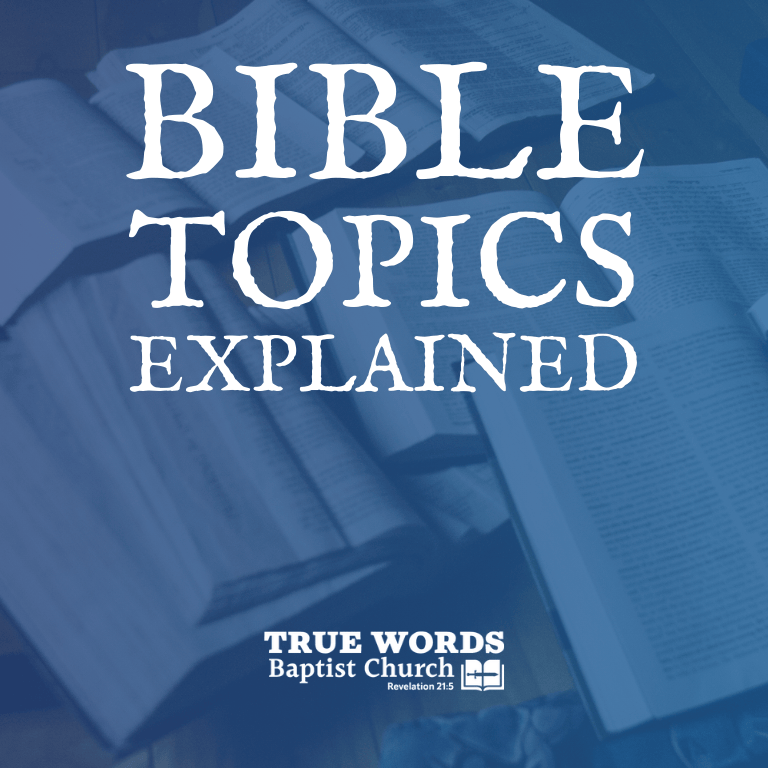 bible topics explained