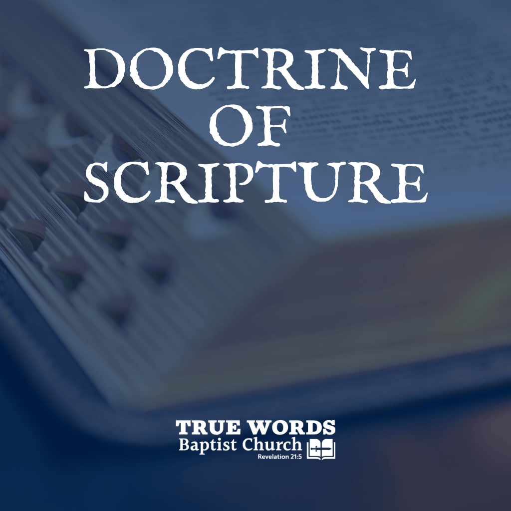Doctrine of Scripture (Bibliology KJV)