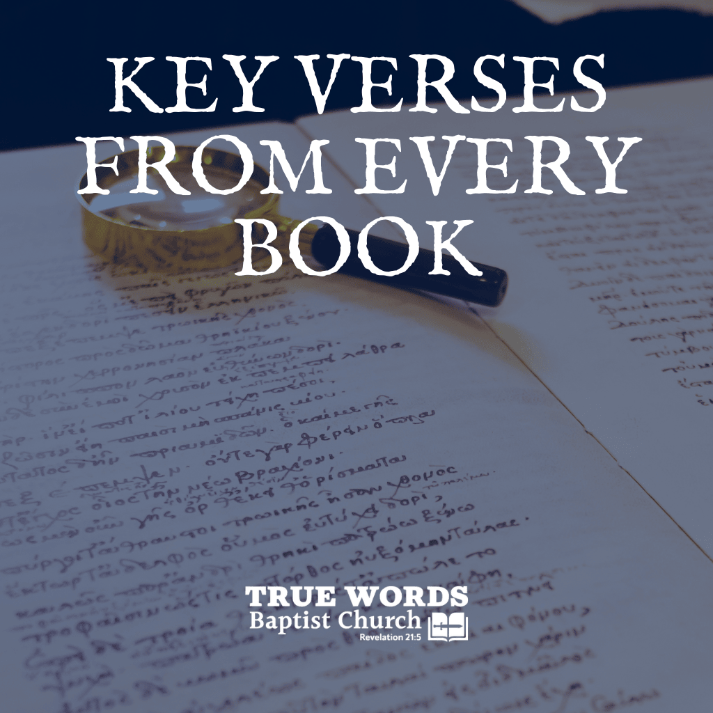 Key Verses From Every Book (KJV)
