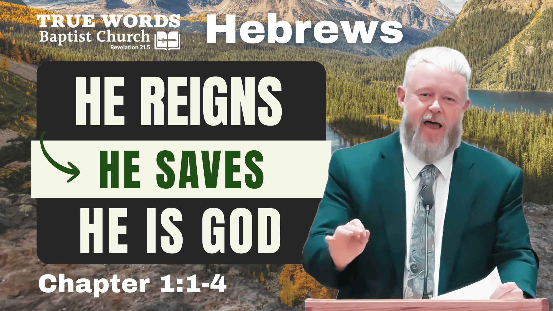 Spoken By His Son: Hebrews 1:1-4 Explained